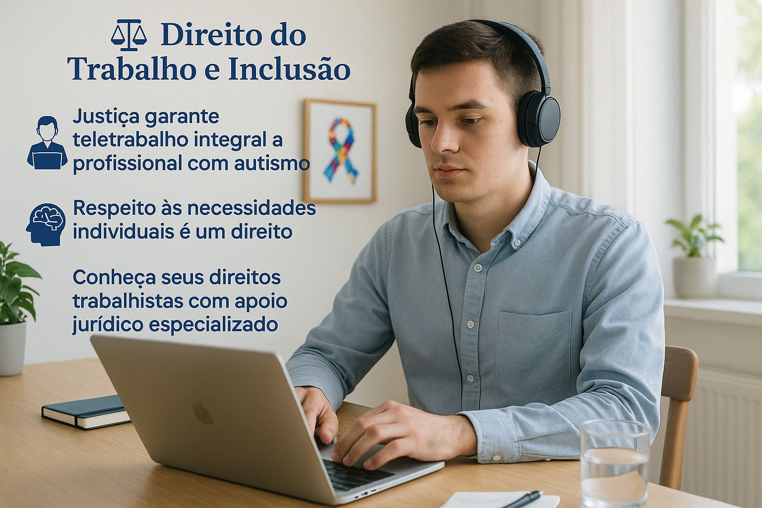 Direito do Trabalho e Inclusão: decisão garante teletrabalho integral a profissional com autismo